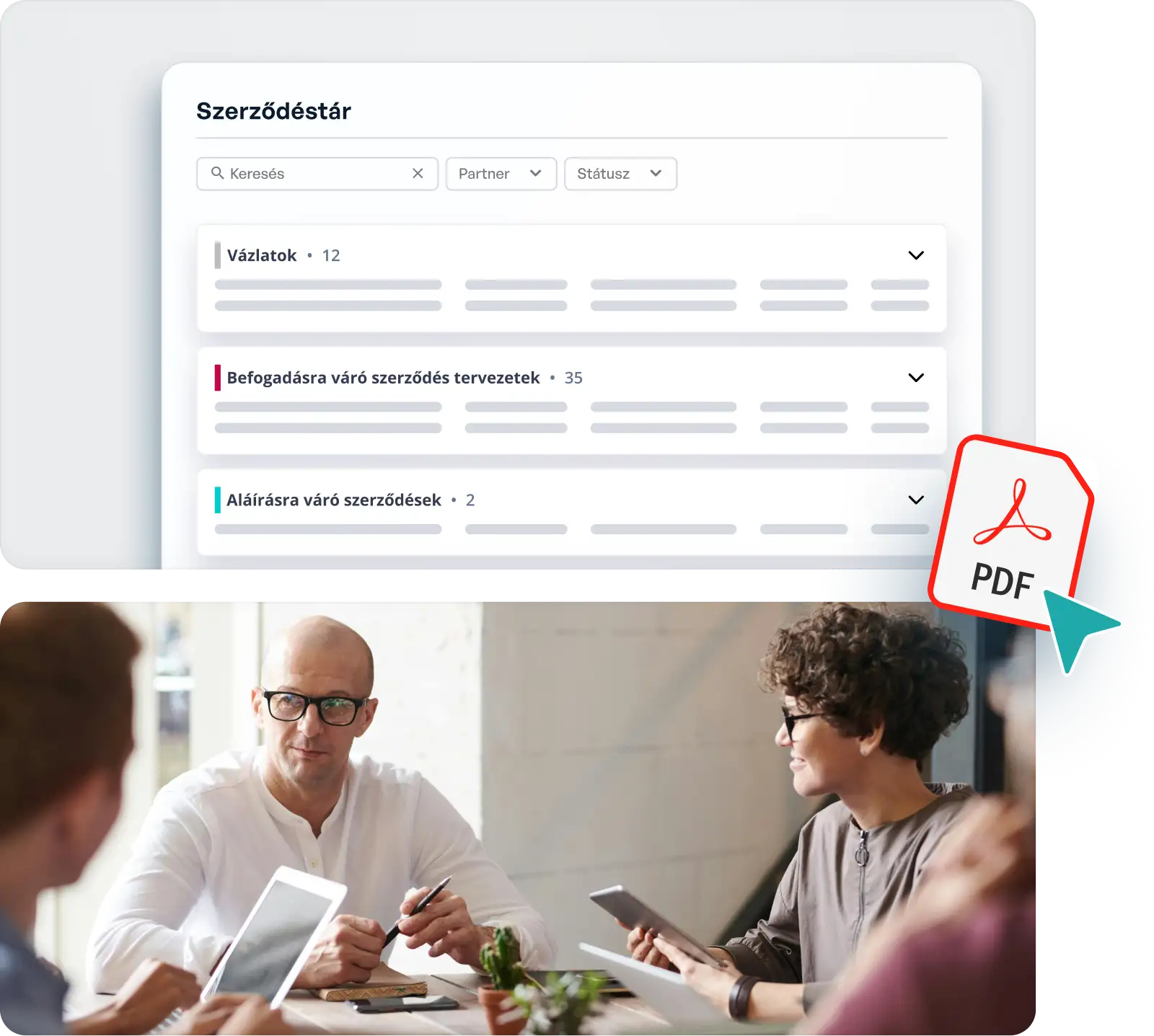 Viszlát papírok és dossziék, helló rend és nyugalom