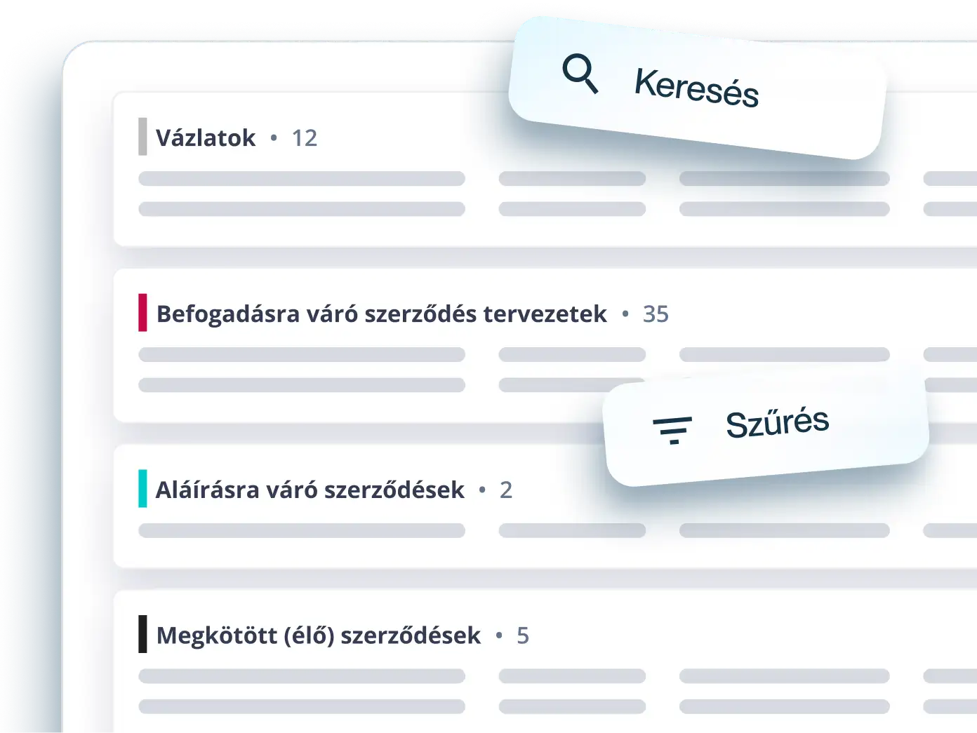 A szerződéseid nem kallódnak el